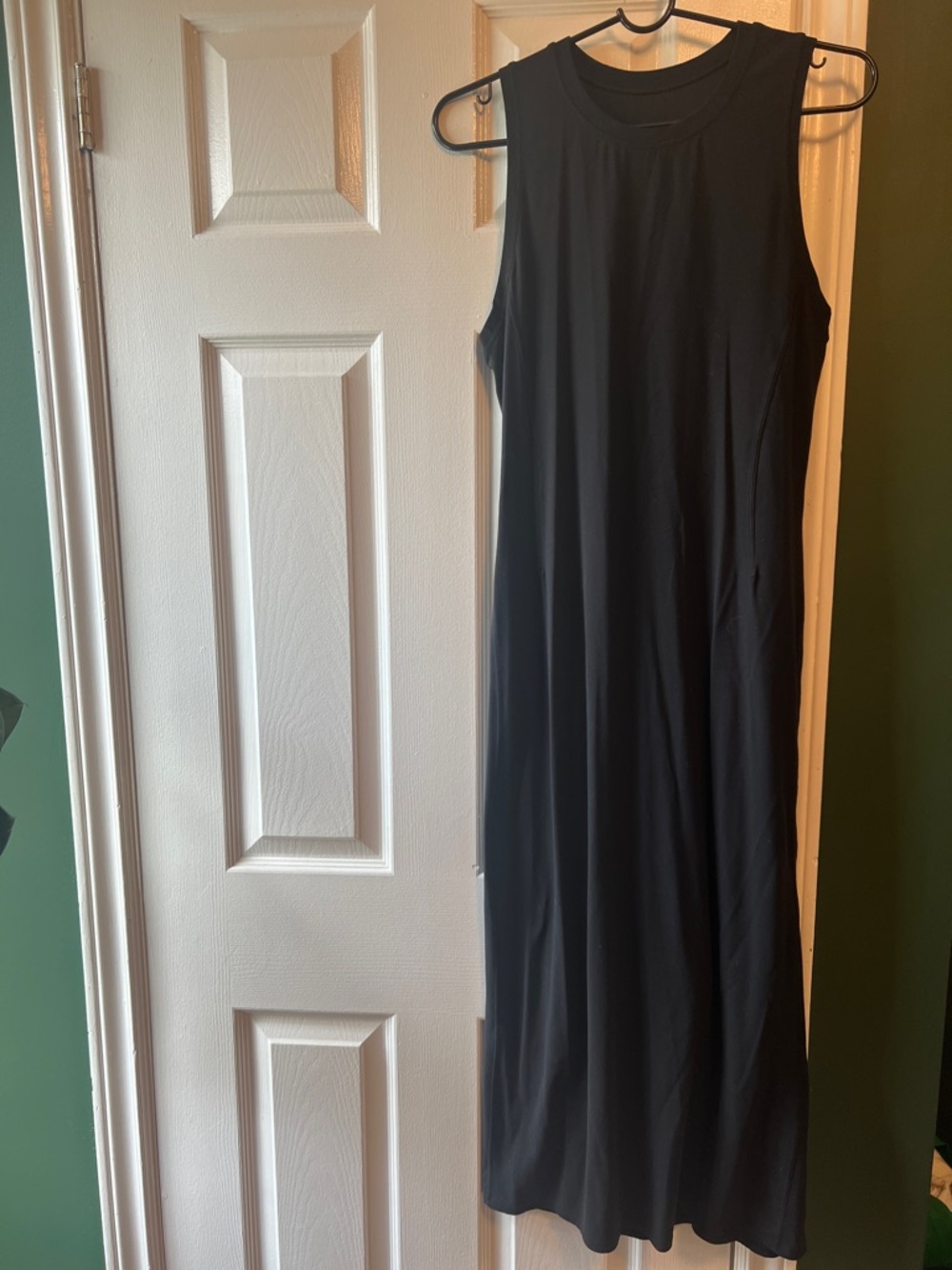 lululemon athletica Black Sleeveless Maxi Tank Dress